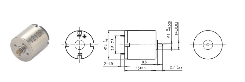空心杯有刷电动机马达1213 空心杯有刷电动机马达1213