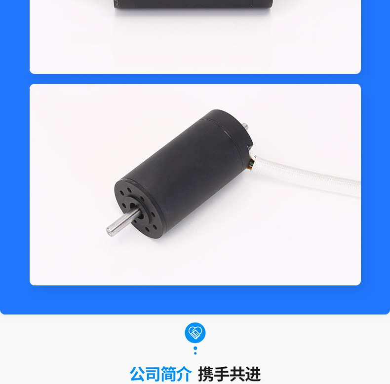 3640无刷恒速羊毛剪电机 皮革震动切割器电动机 无刷空心杯电机