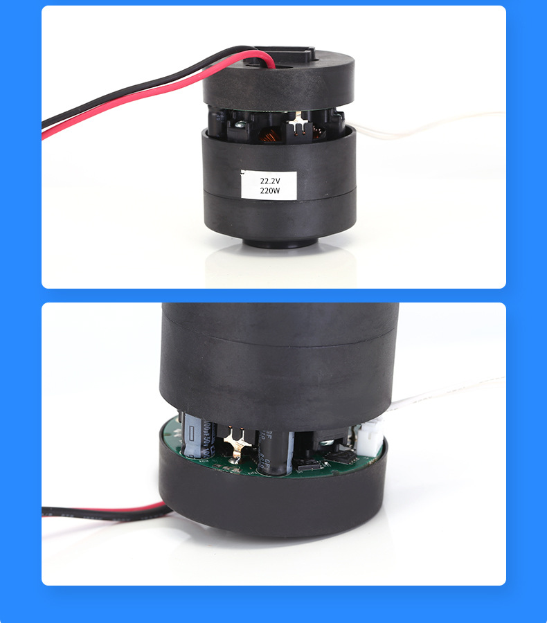 低噪长寿直流无刷吸尘器电机 手持式真空除尘器电机