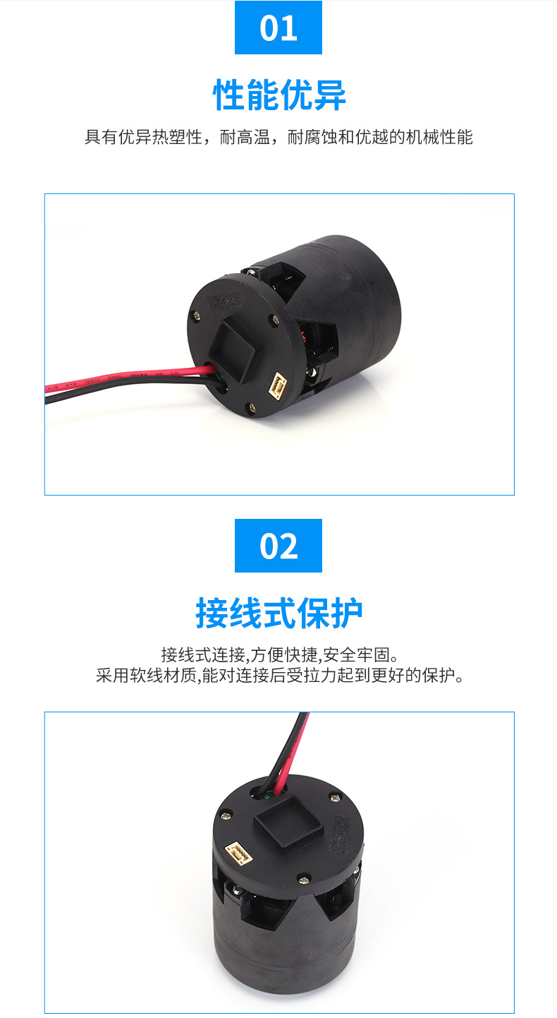 直流45无刷风机电机 高转速高低压无数真空电动机马达